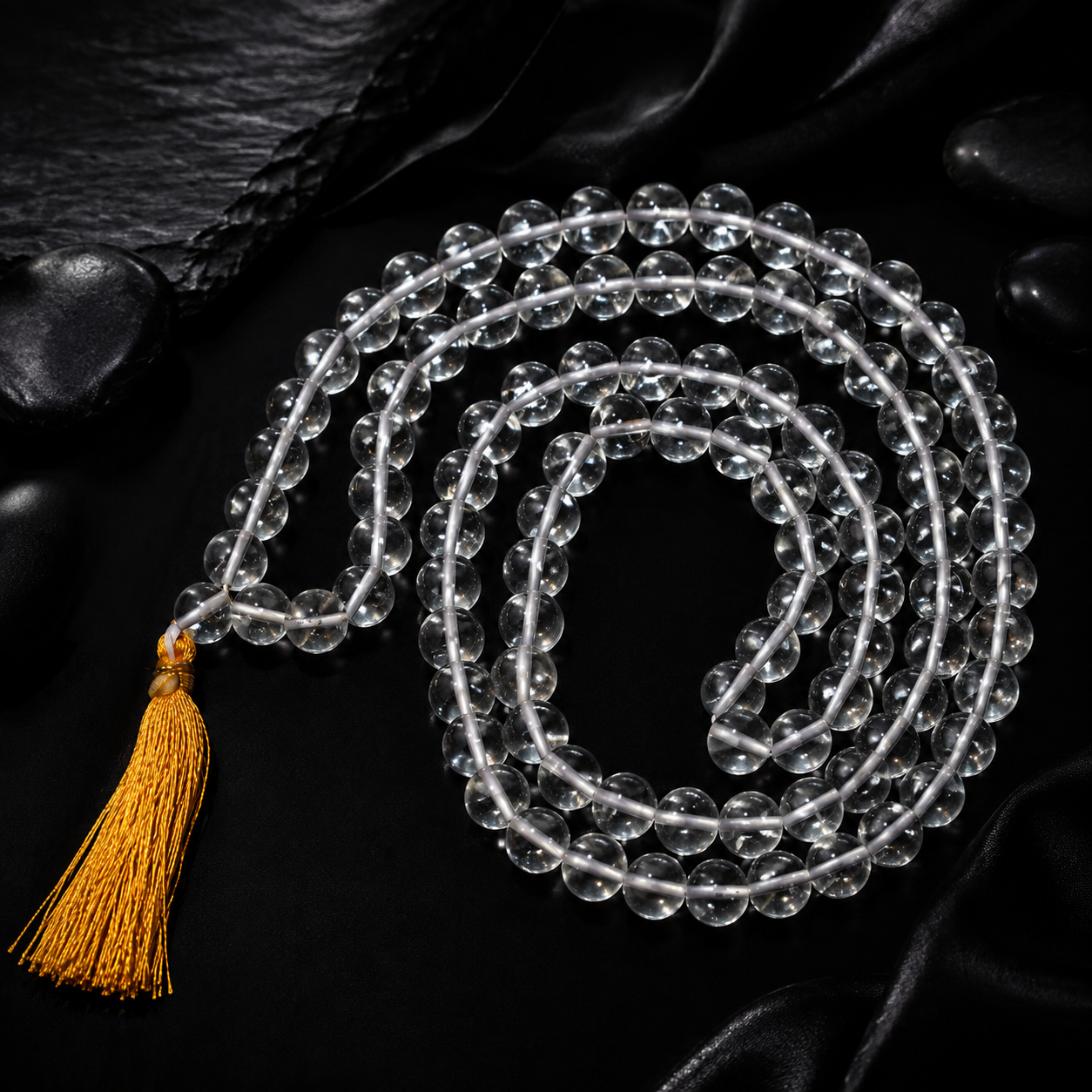 Sphatik (Crystal) Mala - 108 + 1