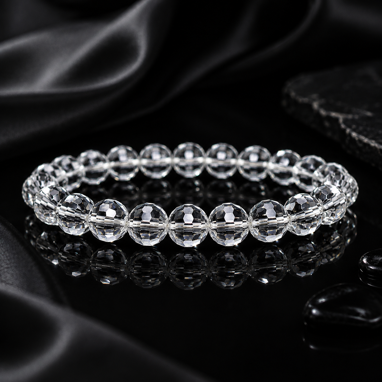 Sphatik (Crystal) Gemstone Bracelet