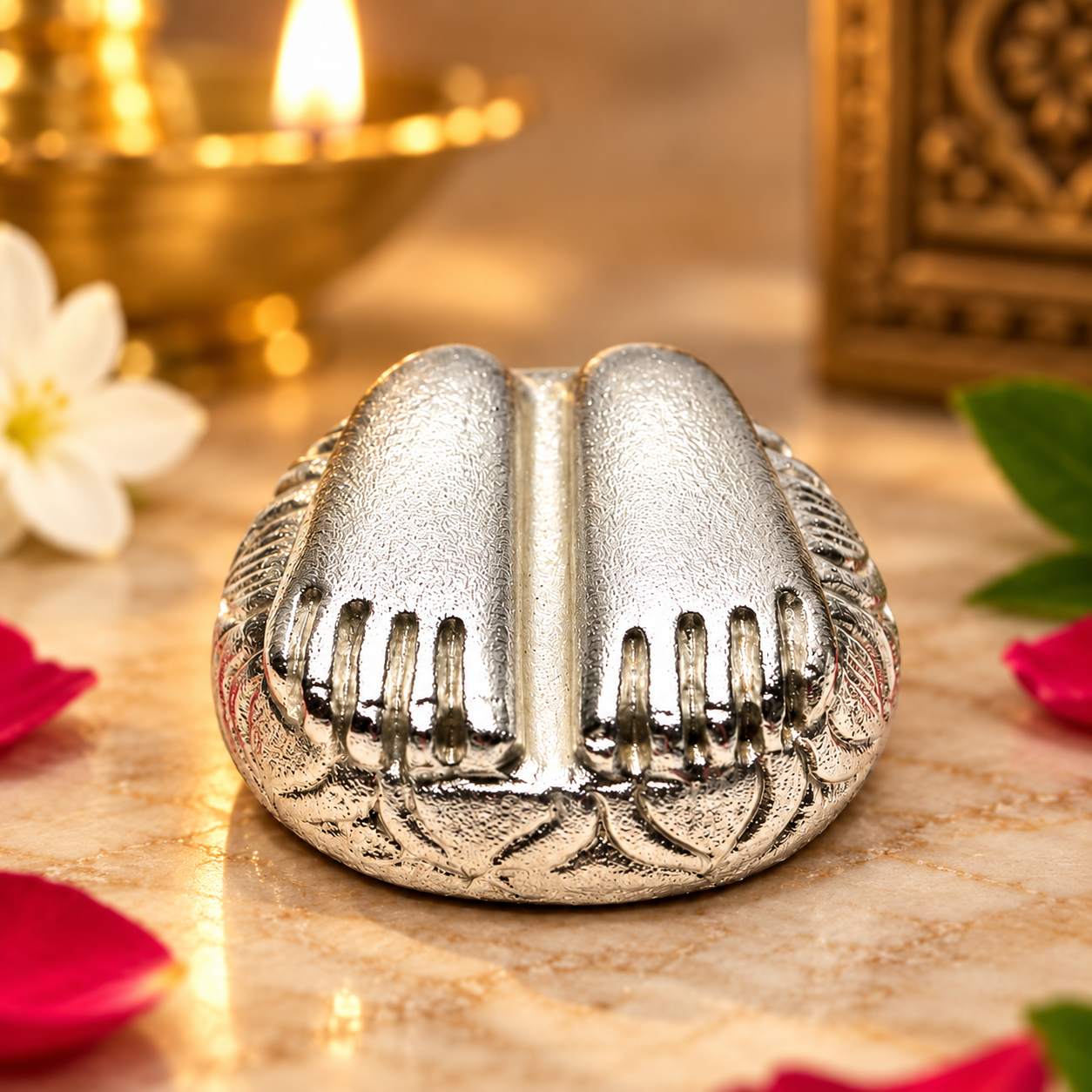 Parad Laxmi Charan Paduka - 110 Grams
