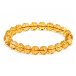 Yellow Citrine Gemstone Bracelet