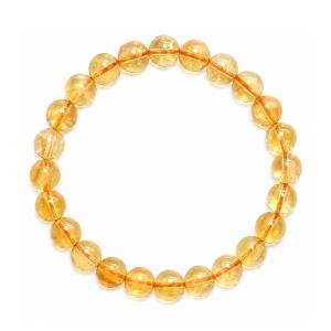 Yellow Citrine Gemstone Bracelet