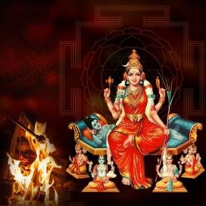 Tripura Sundari Devi Puja and Yajna (Homa)