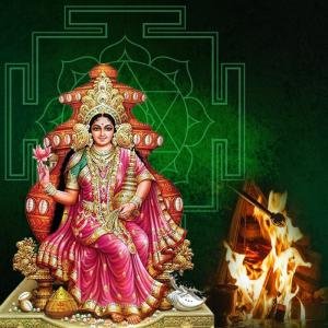 Kamala Devi Puja and Yajna (Homa)