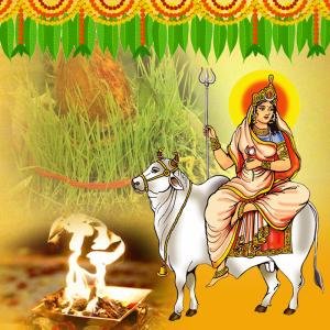 Shailputri Devi Puja and Yajna