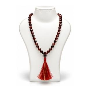 Red Sandalwood Mala - 108 + 1 Beads
