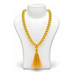 Yellow Citrine Mala - 108 + 1 Beads