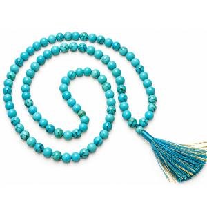 Turquoise Mala - 108 + 1 Beads