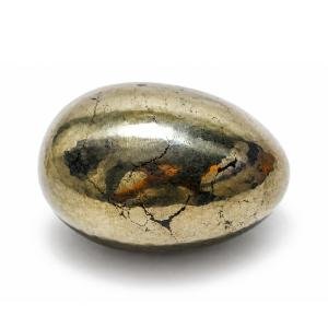 Natural Pyrite Egg - 120 Grams