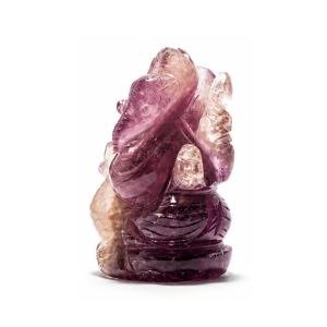 Fluorite Ganesha Idol - 150 Grams